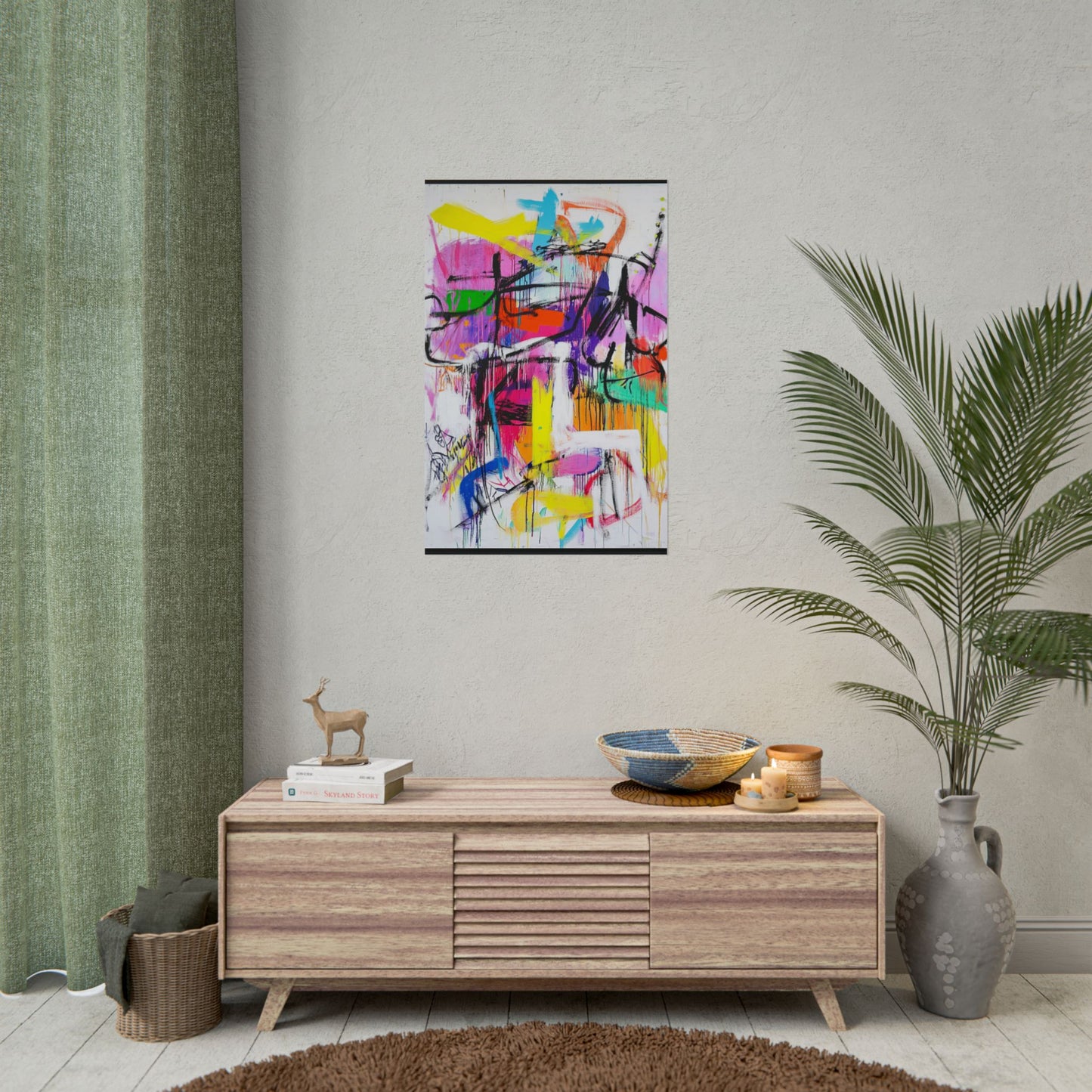 Urban Energy - Abstract Expressionist Art Print