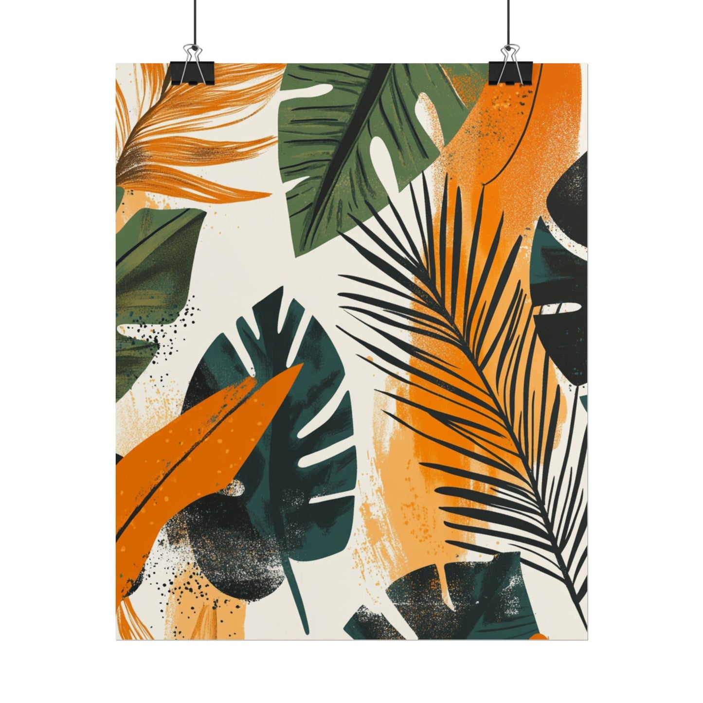 Tropical Fusion - Abstract Botanical Art Print