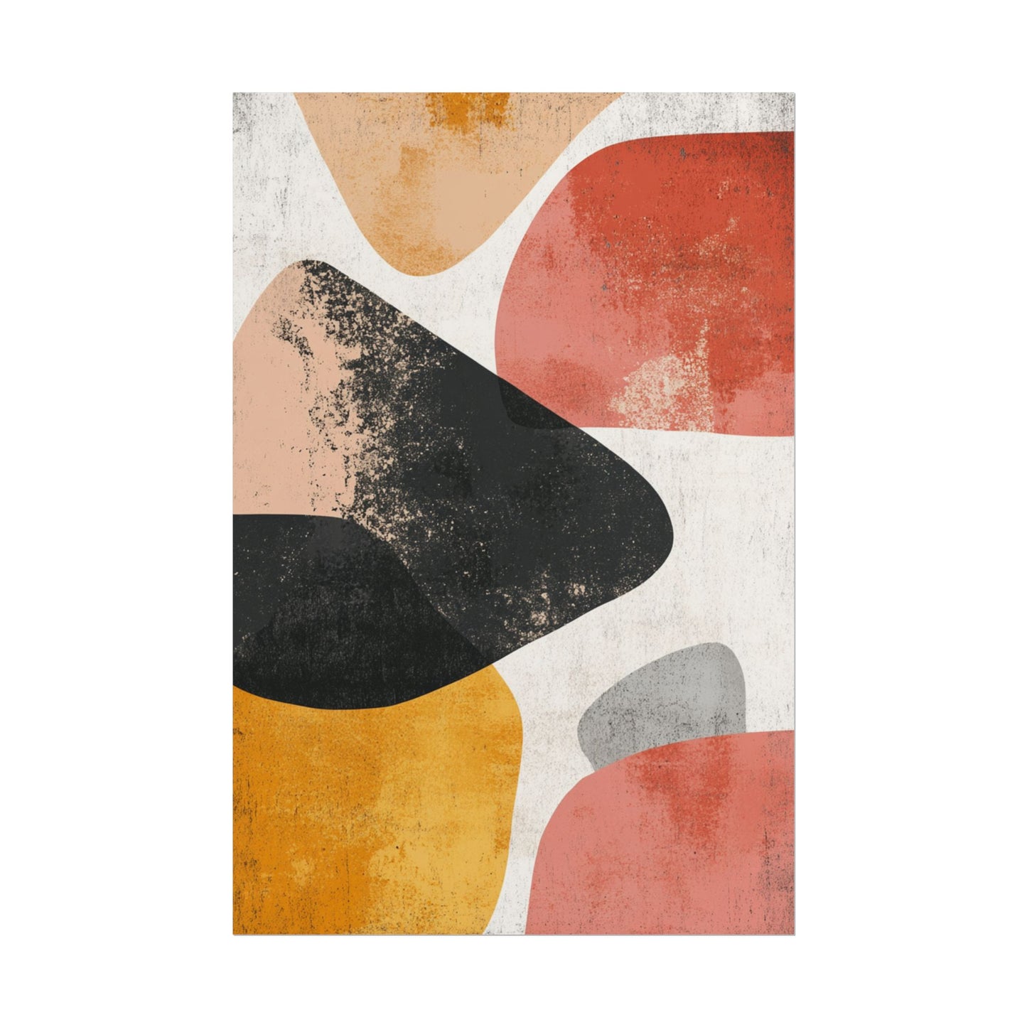 Organic Shapes - Contemporary Abstract Art Print