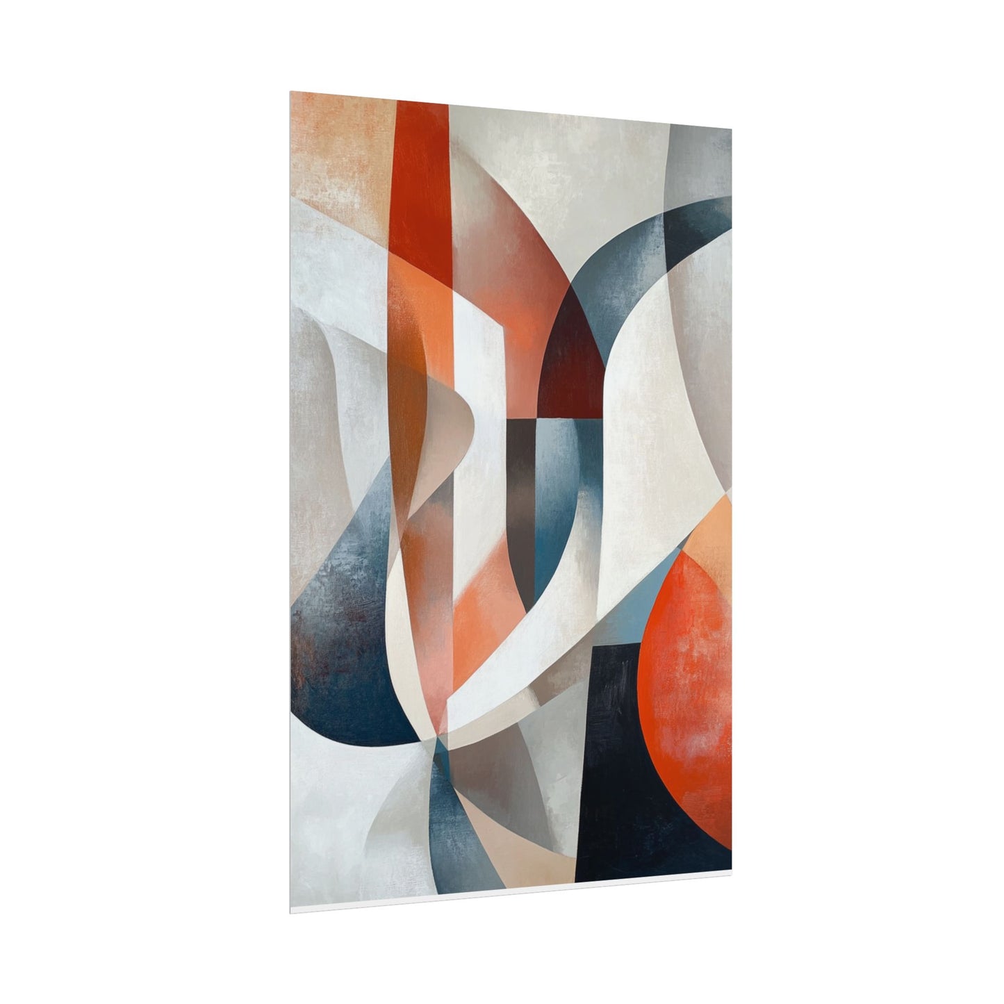 Geometric Harmony - Abstract Art Print