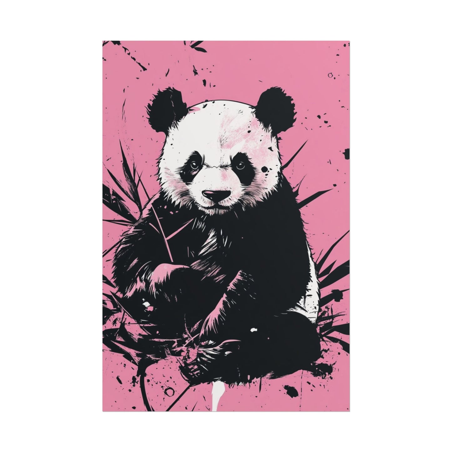 Urban Panda - Abstract Graffiti Art Print