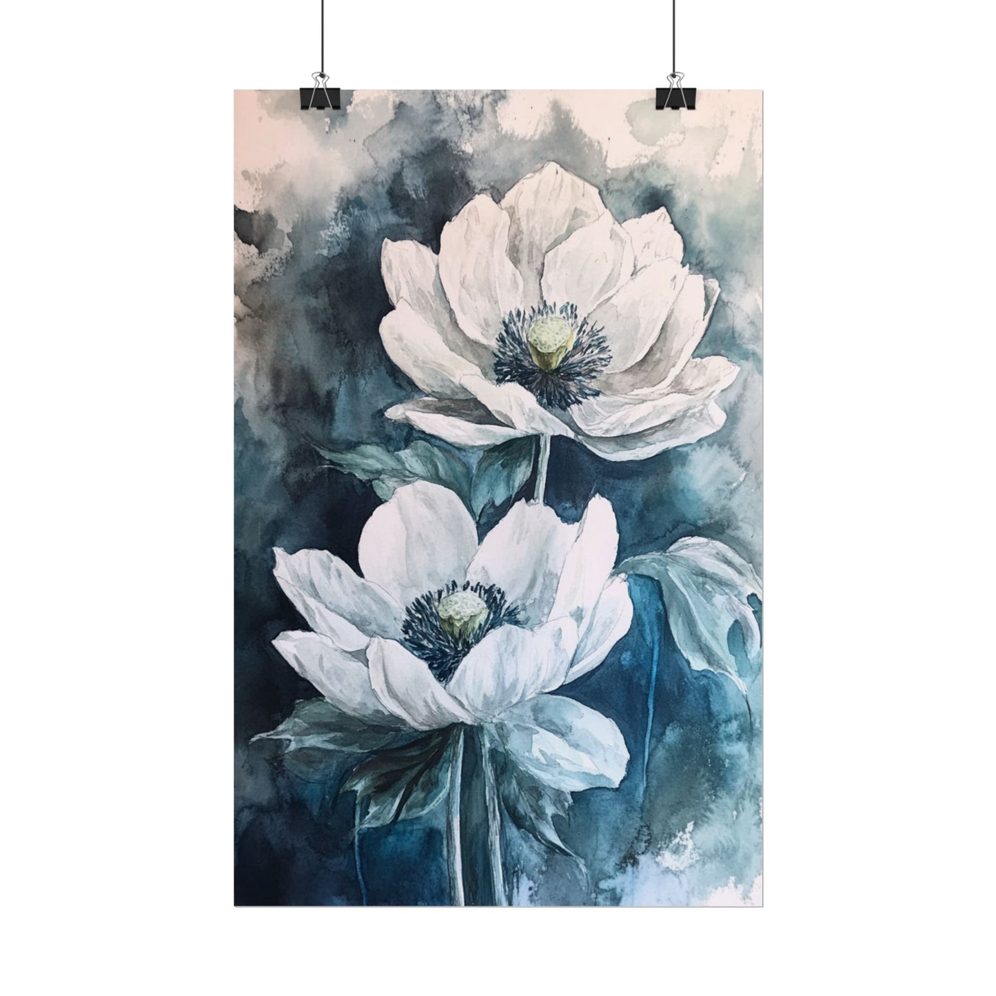 Ethereal Blooms - Abstract Floral Art in Soft Tones