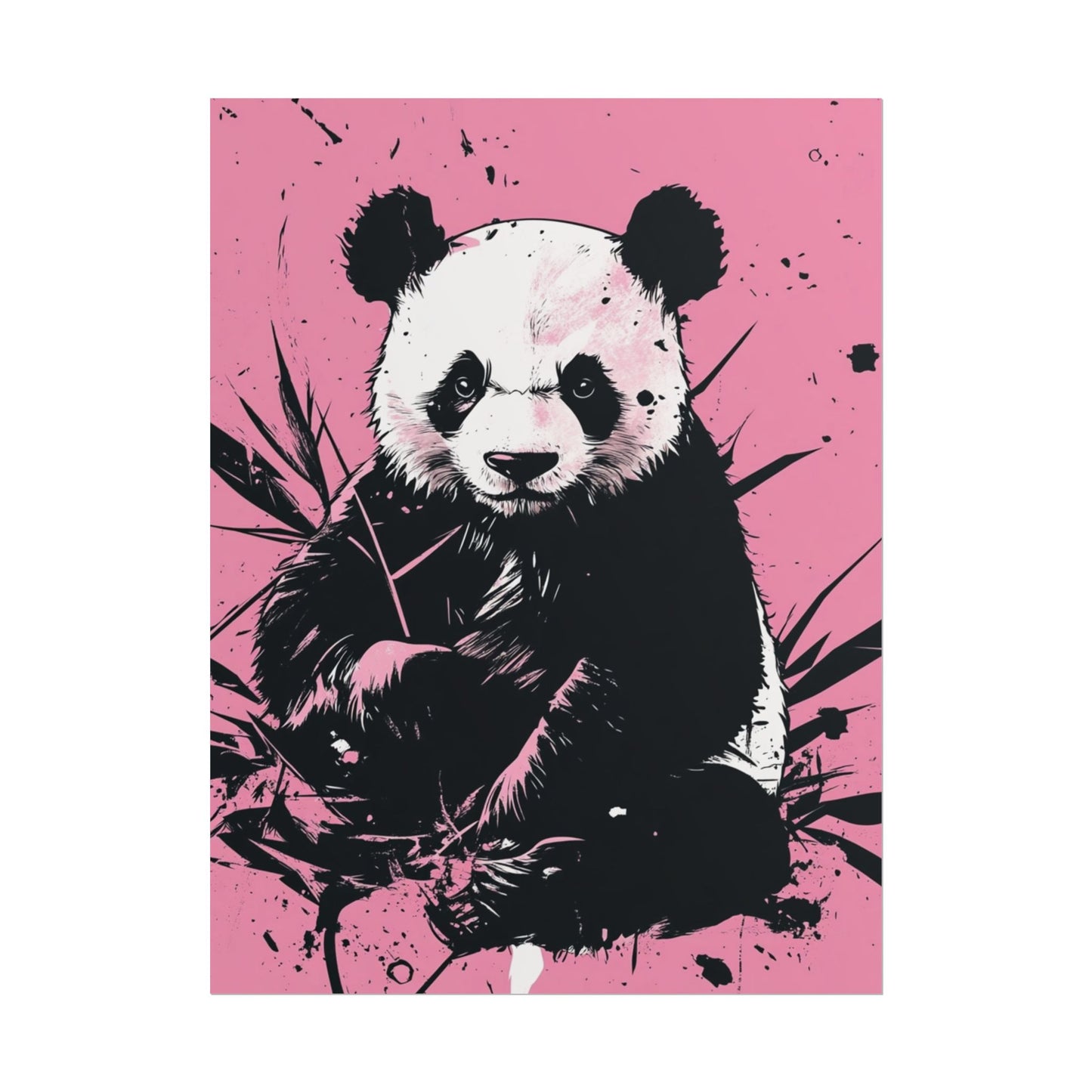 Urban Panda - Abstract Graffiti Art Print