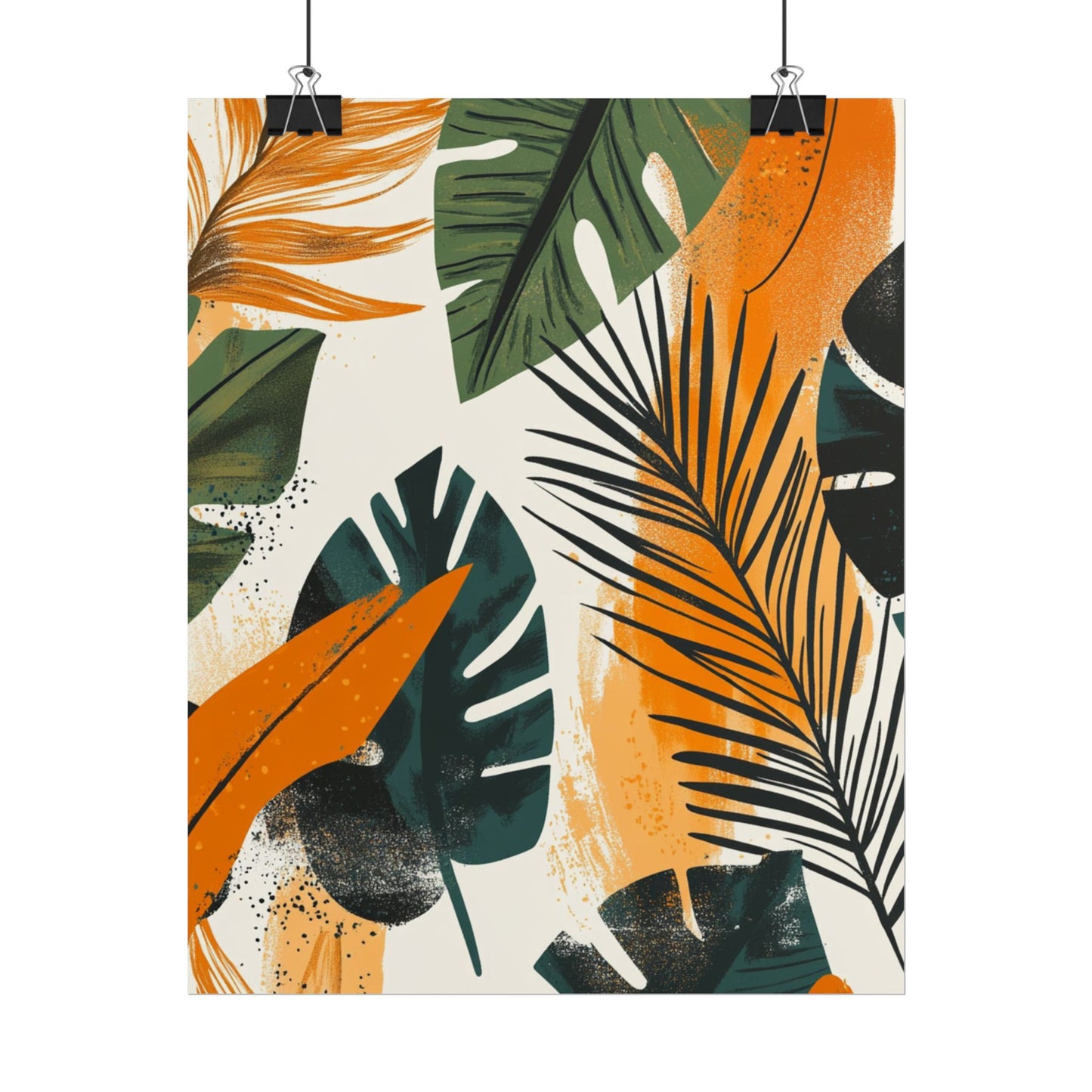 Tropical Fusion - Abstract Botanical Art Print