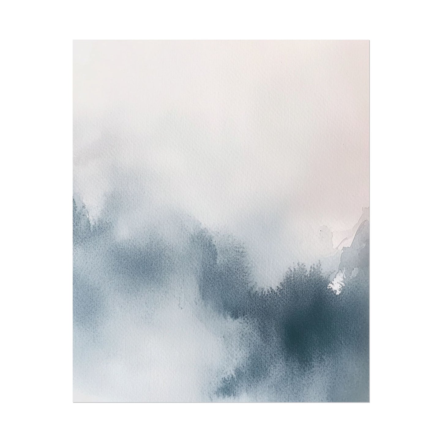 Calm Waters - Abstract Watercolour Art Print