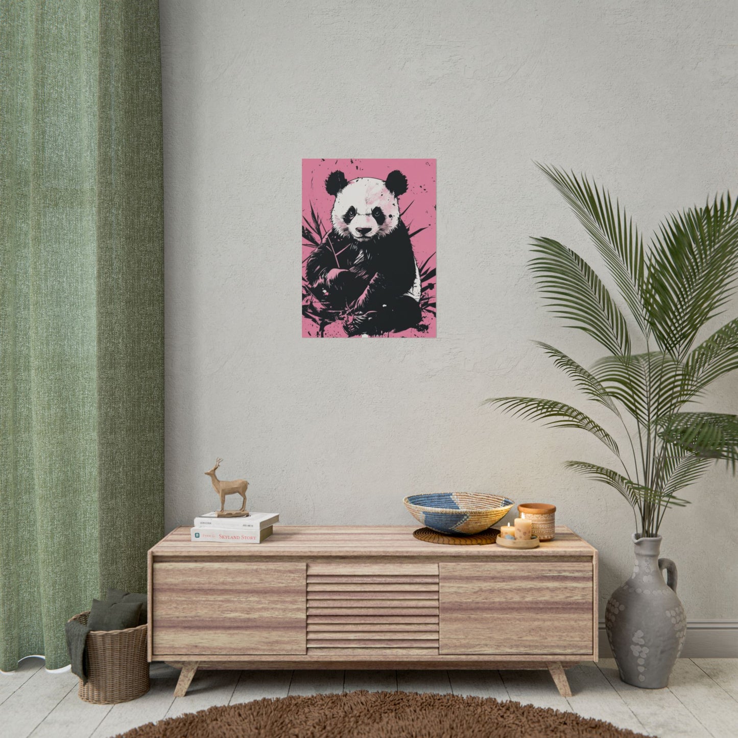 Urban Panda - Abstract Graffiti Art Print