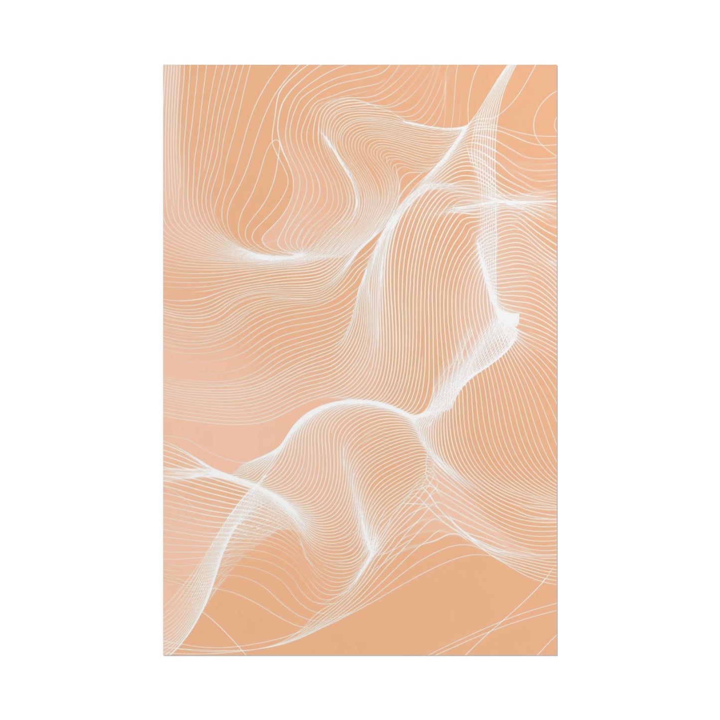 Ethereal Waves - Minimalist Abstract Art Print