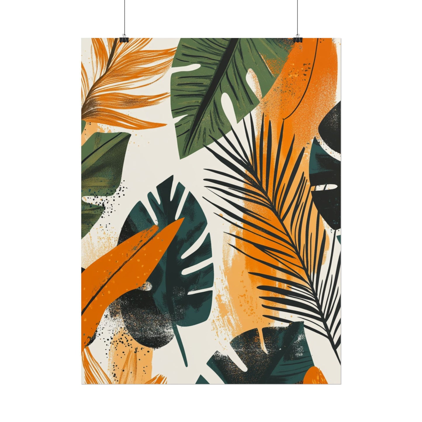 Tropical Fusion - Abstract Botanical Art Print