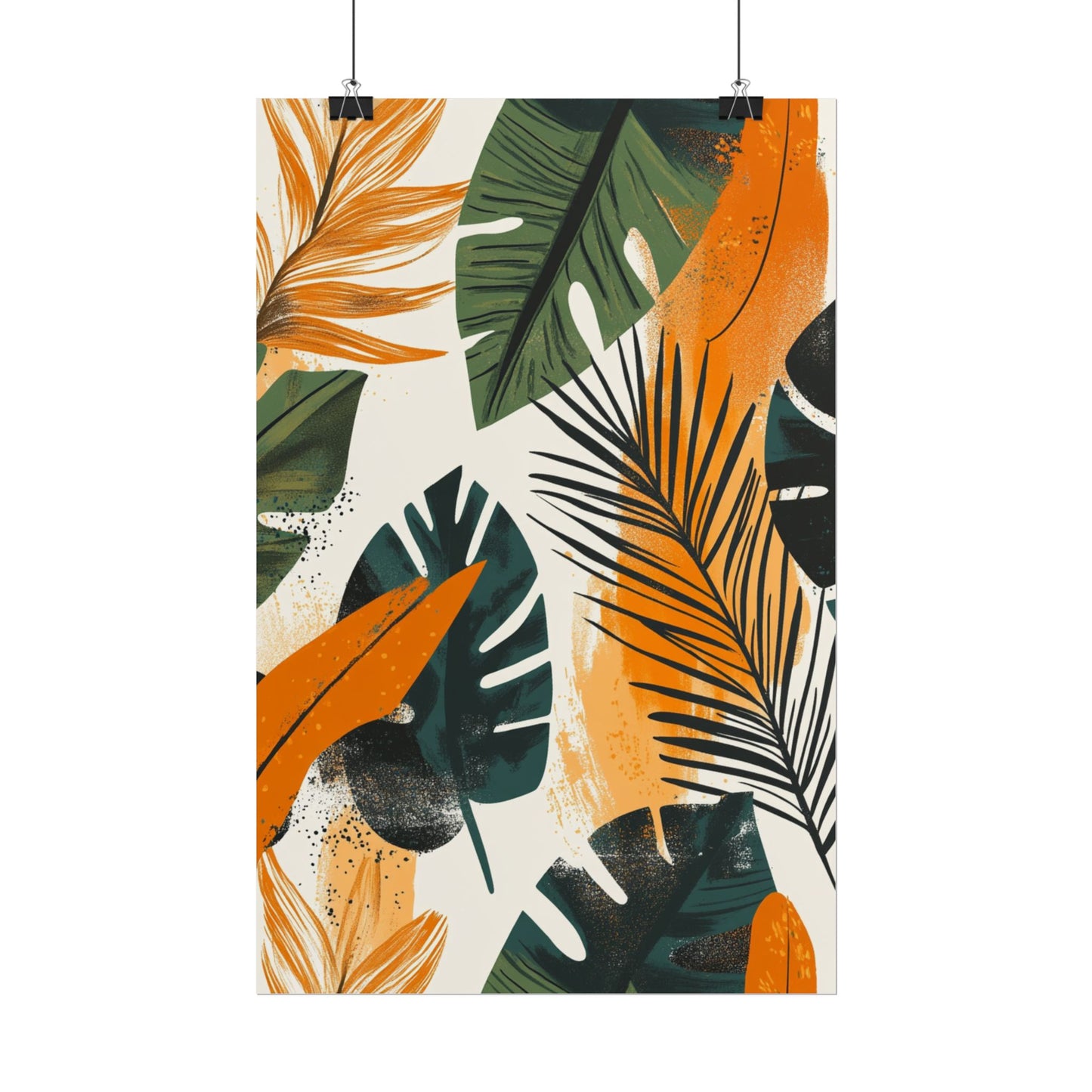 Tropical Fusion - Abstract Botanical Art Print