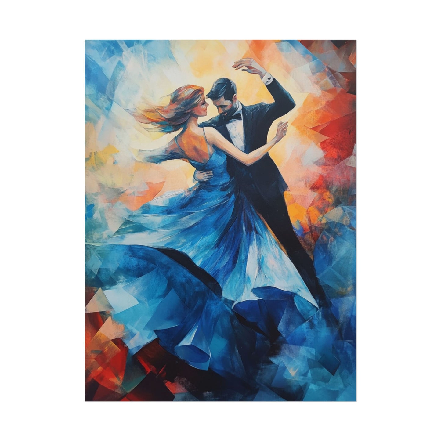 Enchanted Waltz - Abstract Dance Art Print