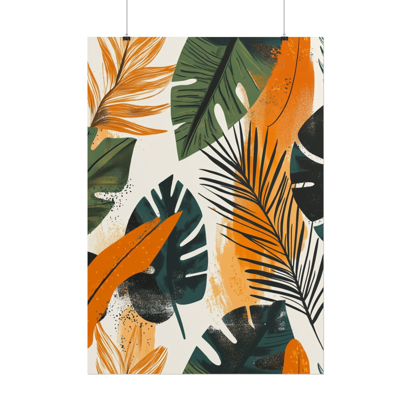 Tropical Fusion - Abstract Botanical Art Print