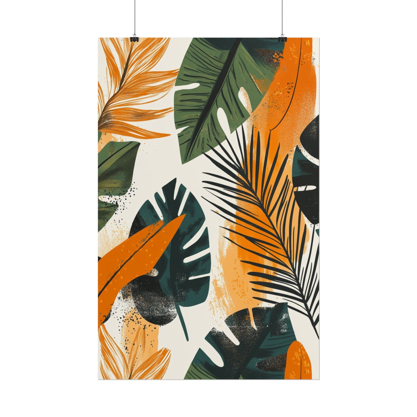 Tropical Fusion - Abstract Botanical Art Print