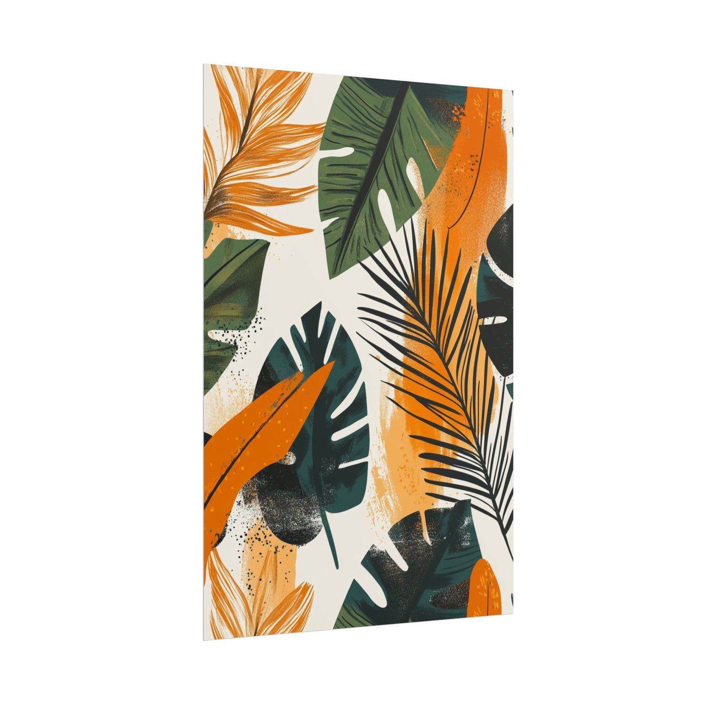 Tropical Fusion - Abstract Botanical Art Print