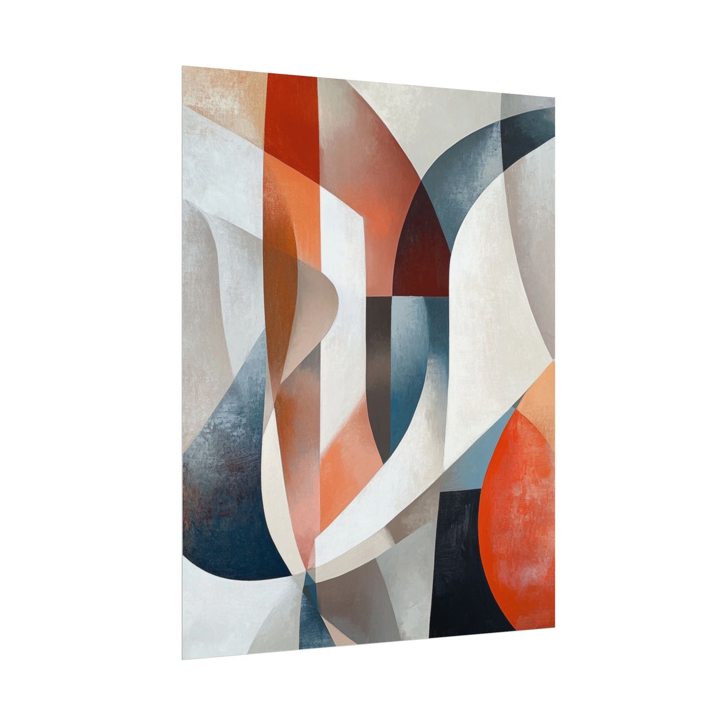 Geometric Harmony - Abstract Art Print