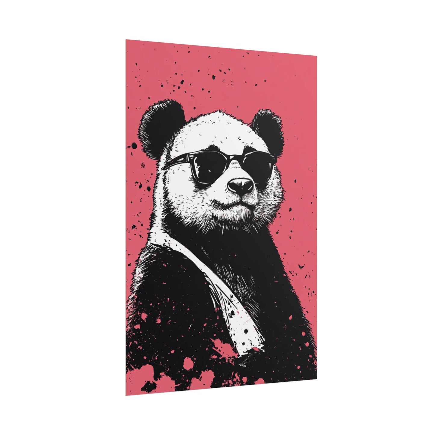 Cool Panda - Street Style Abstract Art Print