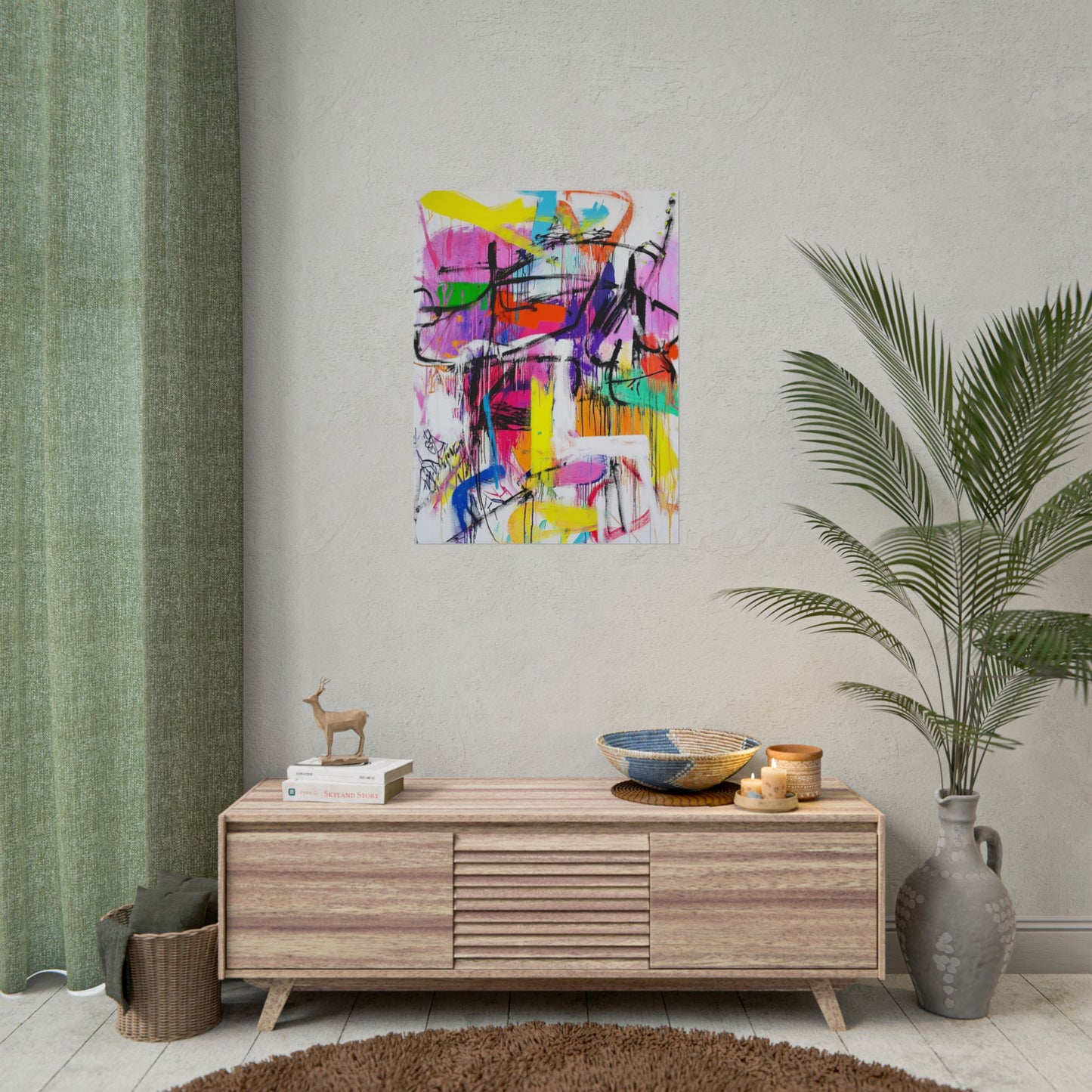 Urban Energy - Abstract Expressionist Art Print