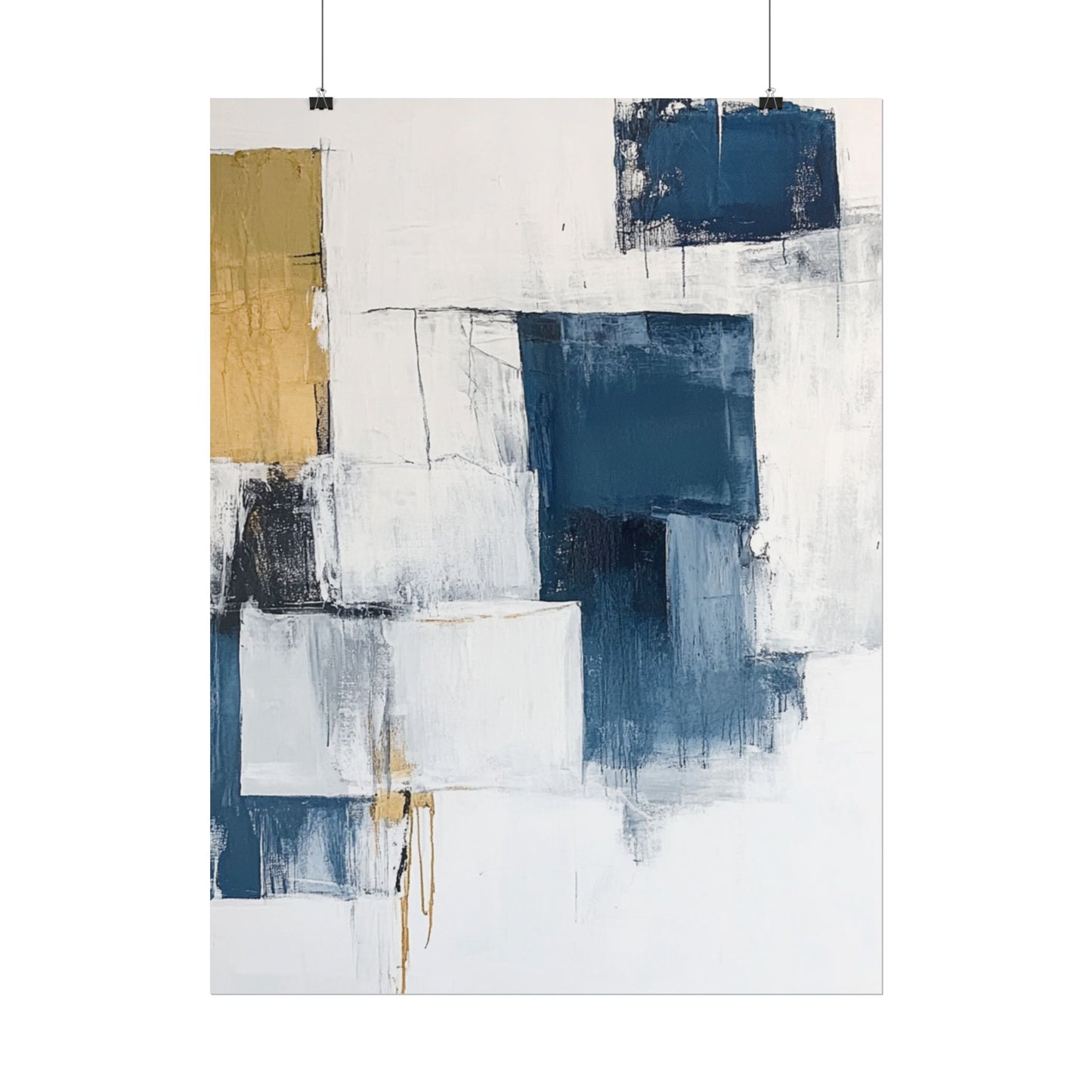 Echoes of Silence Abstract Modern Art Print