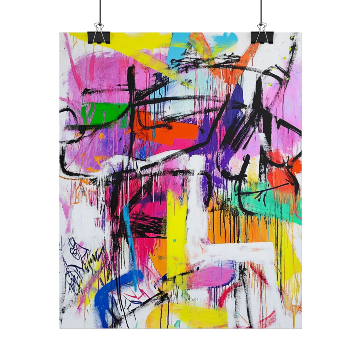 Urban Energy - Abstract Expressionist Art Print