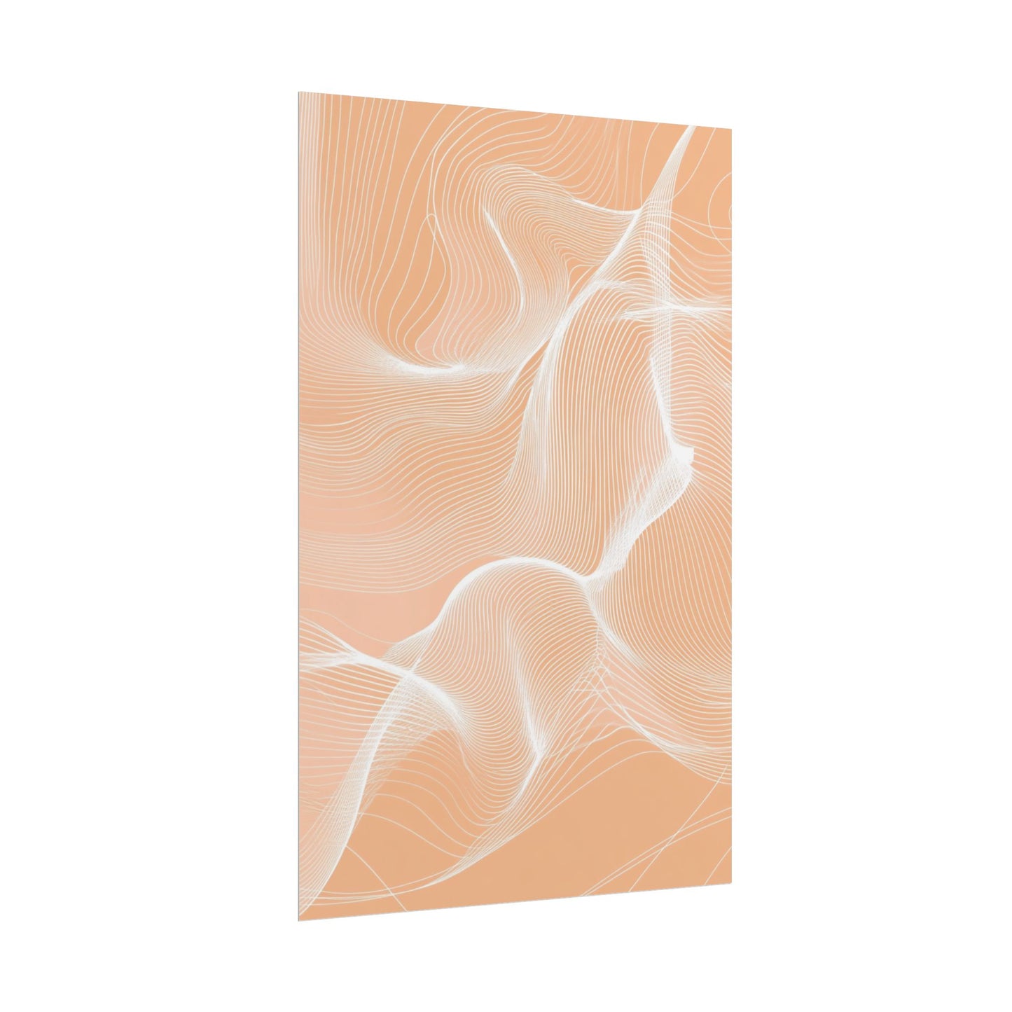 Ethereal Waves - Minimalist Abstract Art Print