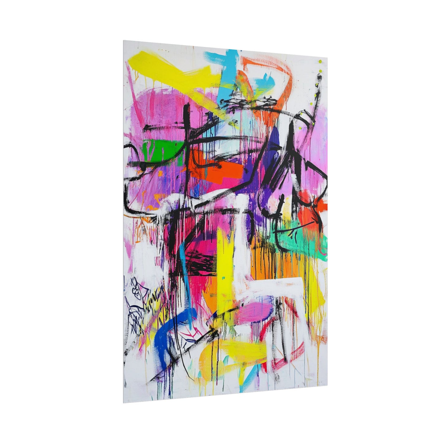 Urban Energy - Abstract Expressionist Art Print