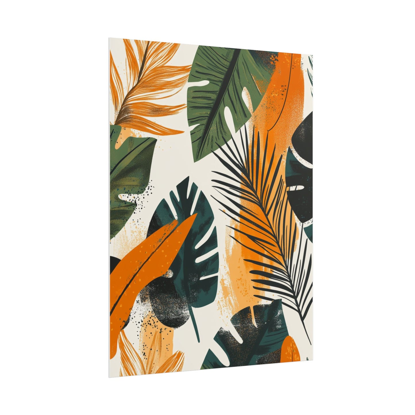 Tropical Fusion - Abstract Botanical Art Print