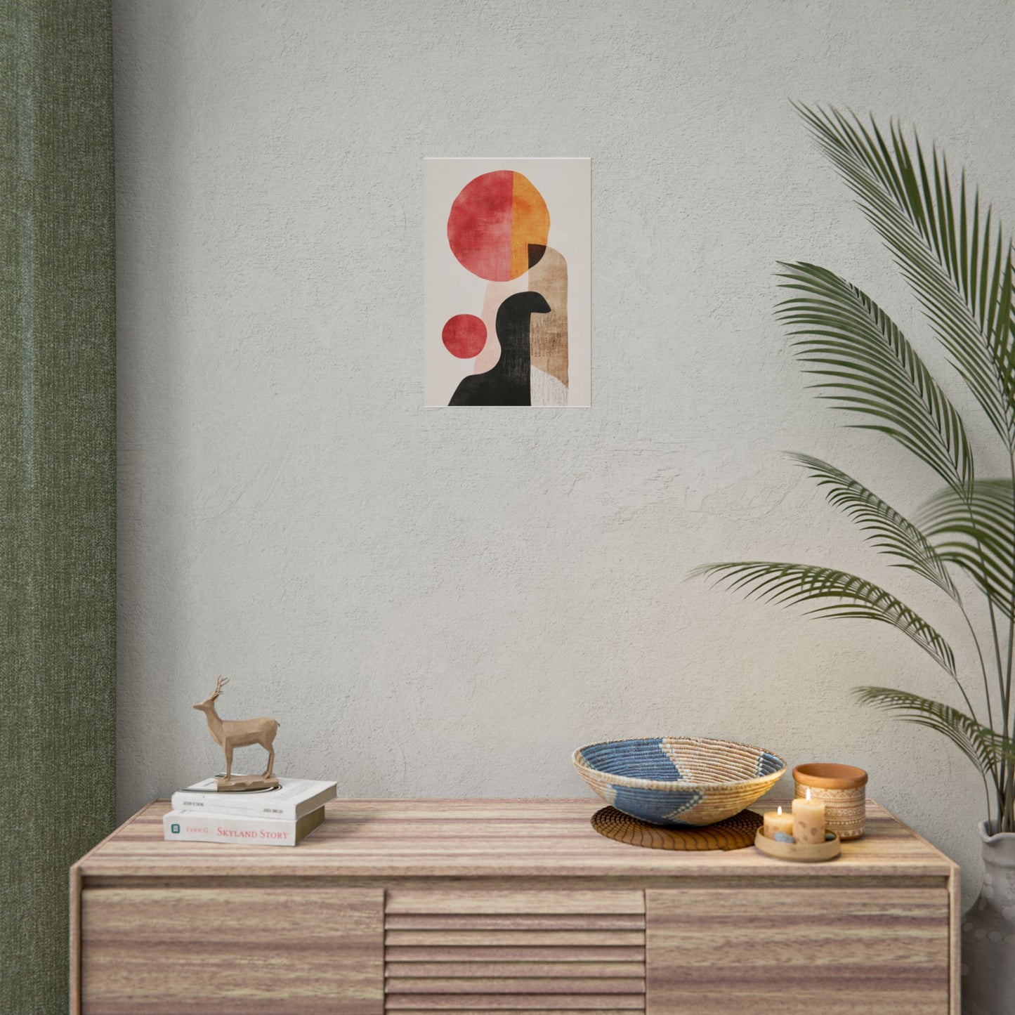 Harmony in Form - Abstract Geometric Art Print