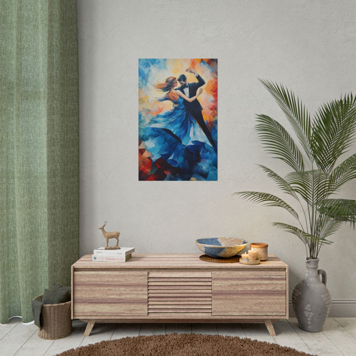 Enchanted Waltz - Abstract Dance Art Print