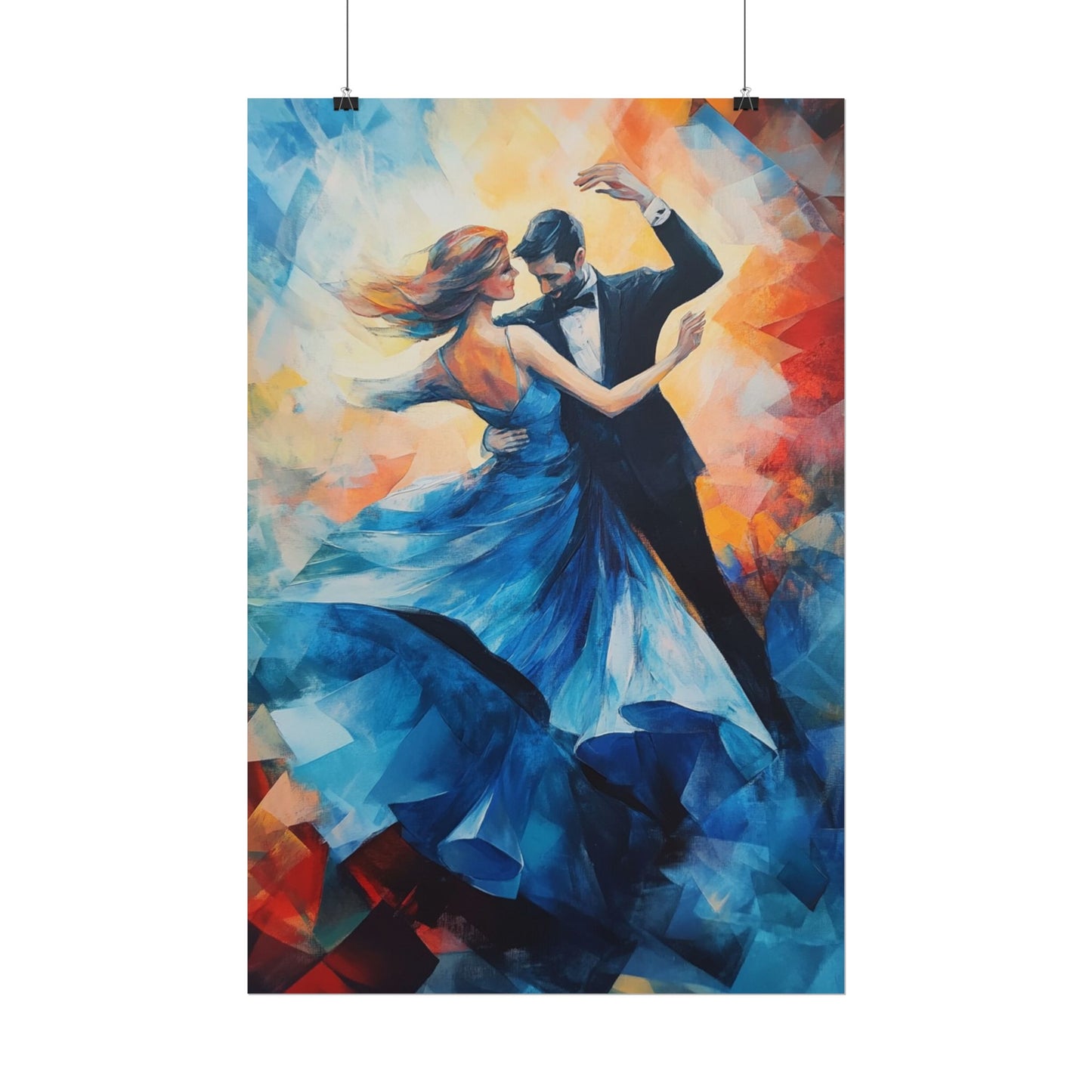 Enchanted Waltz - Abstract Dance Art Print