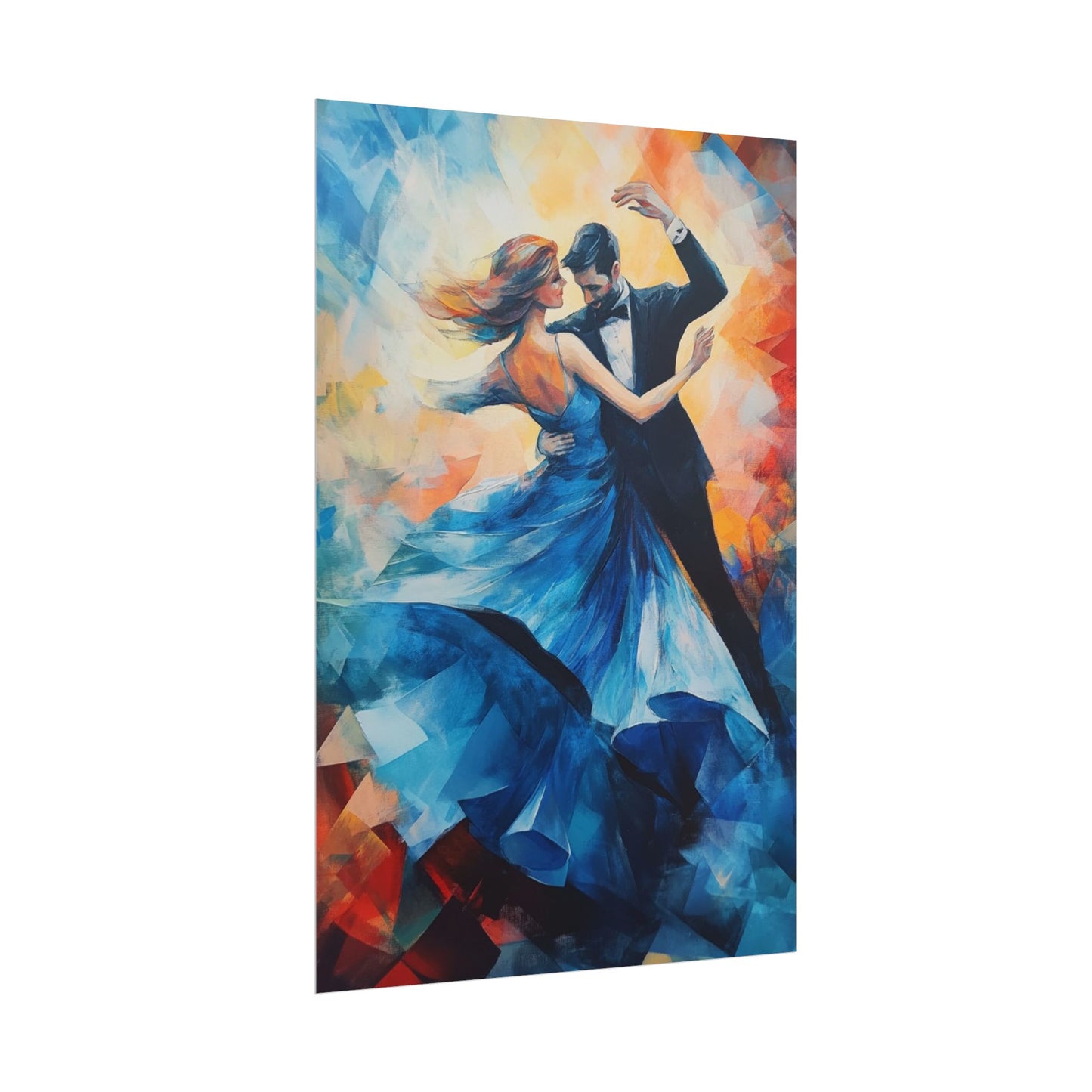 Enchanted Waltz - Abstract Dance Art Print