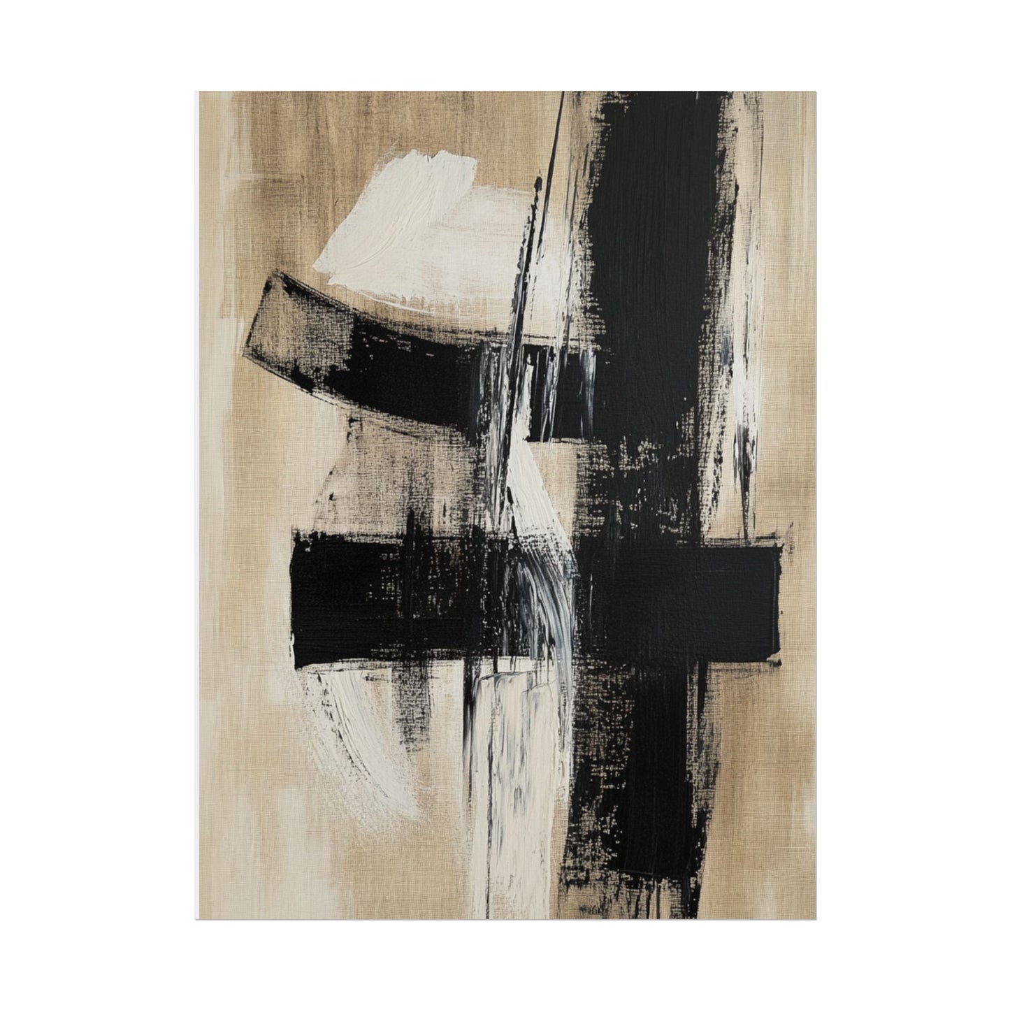 Muted Elegance - Minimalist Abstract Art Print