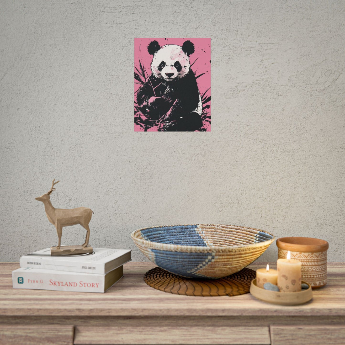 Urban Panda - Abstract Graffiti Art Print