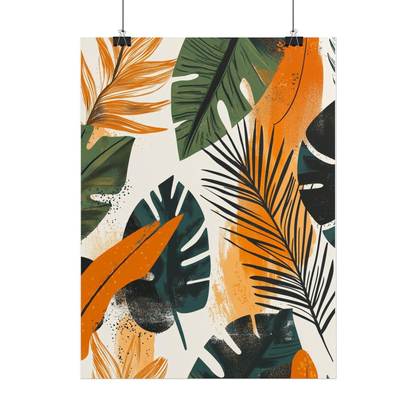 Tropical Fusion - Abstract Botanical Art Print