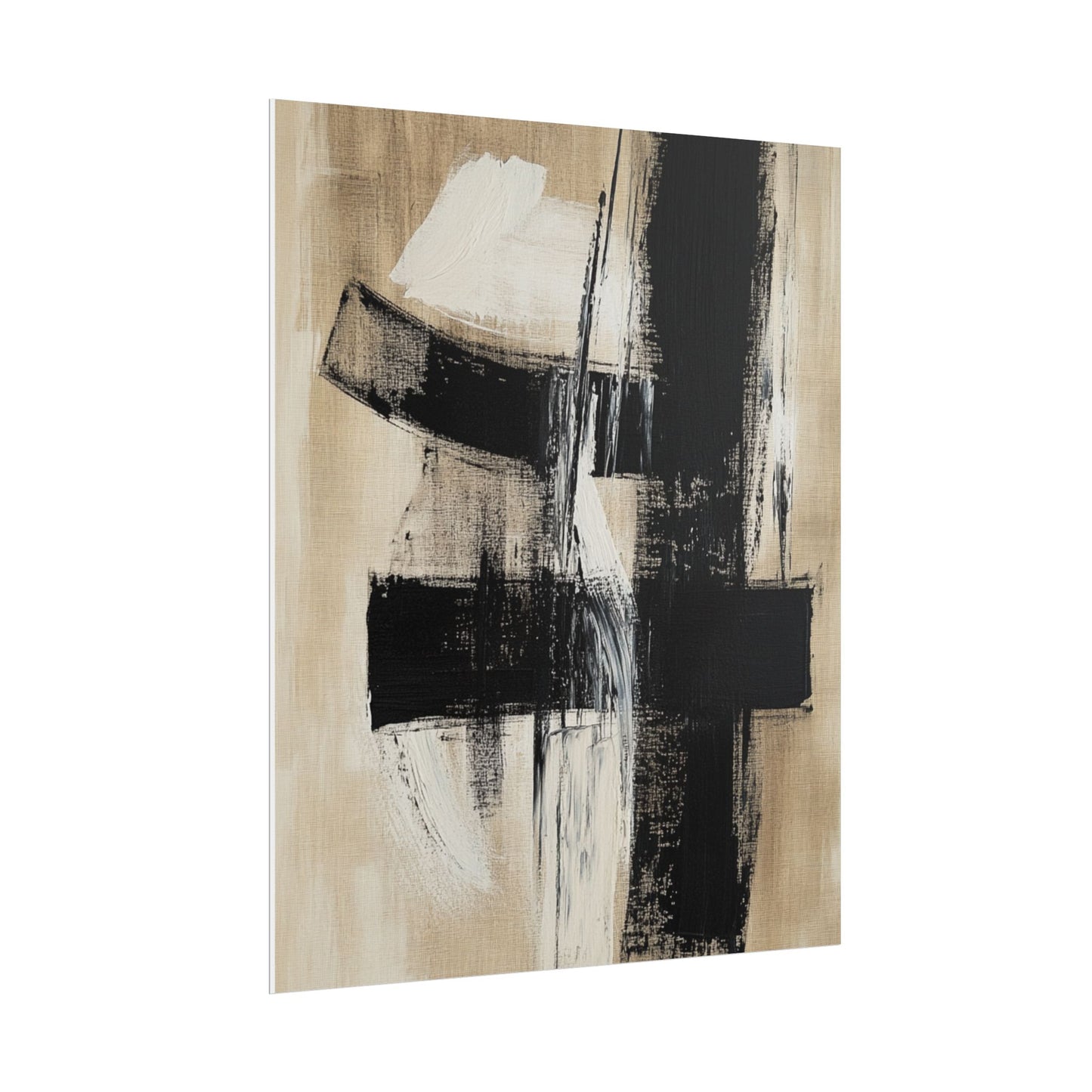 Muted Elegance - Minimalist Abstract Art Print