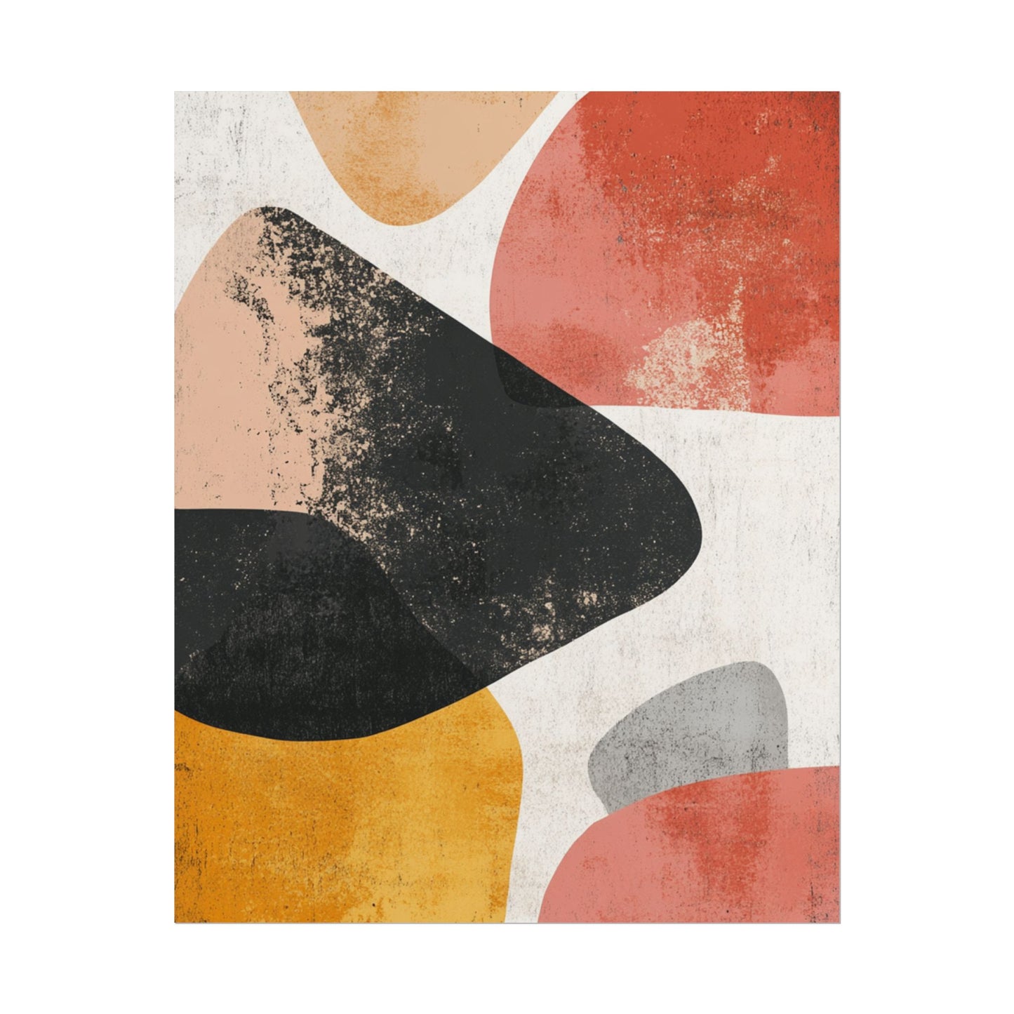 Organic Shapes - Contemporary Abstract Art Print