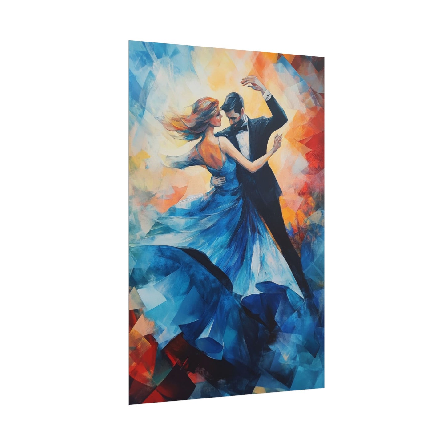 Enchanted Waltz - Abstract Dance Art Print