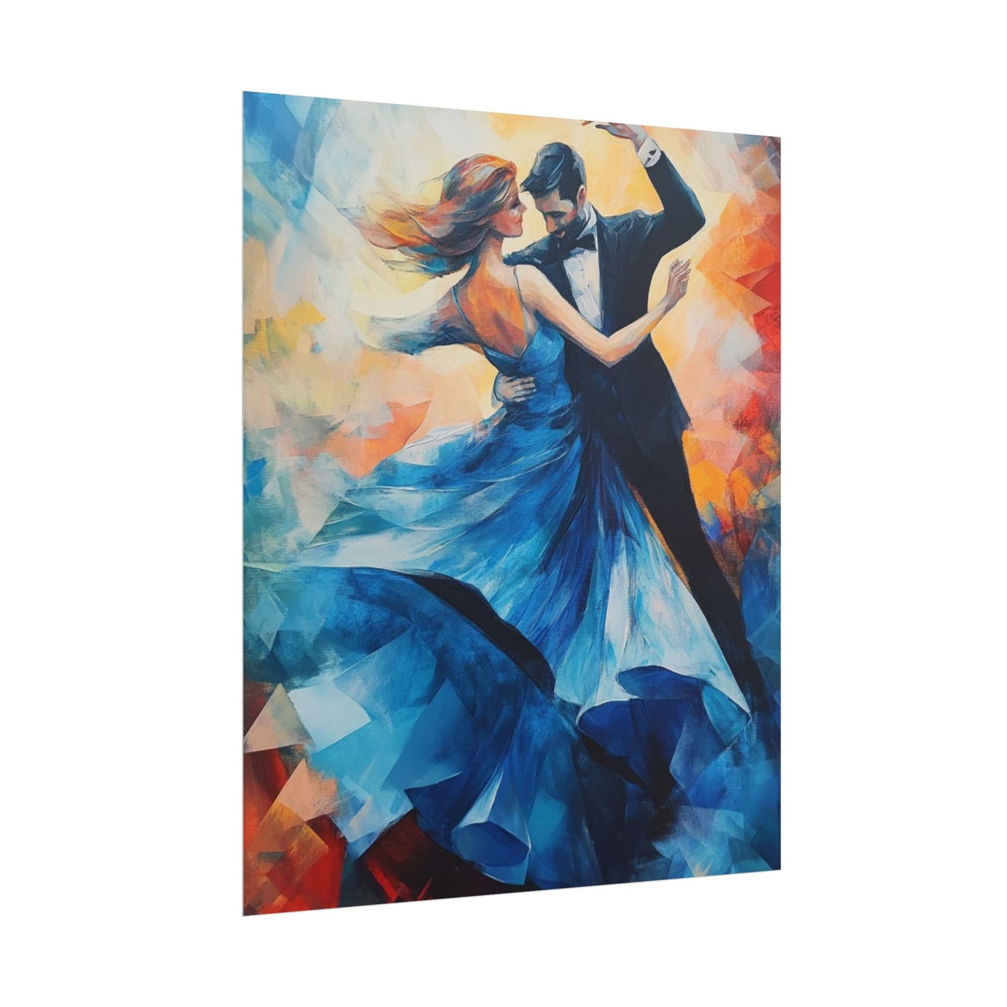 Enchanted Waltz - Abstract Dance Art Print