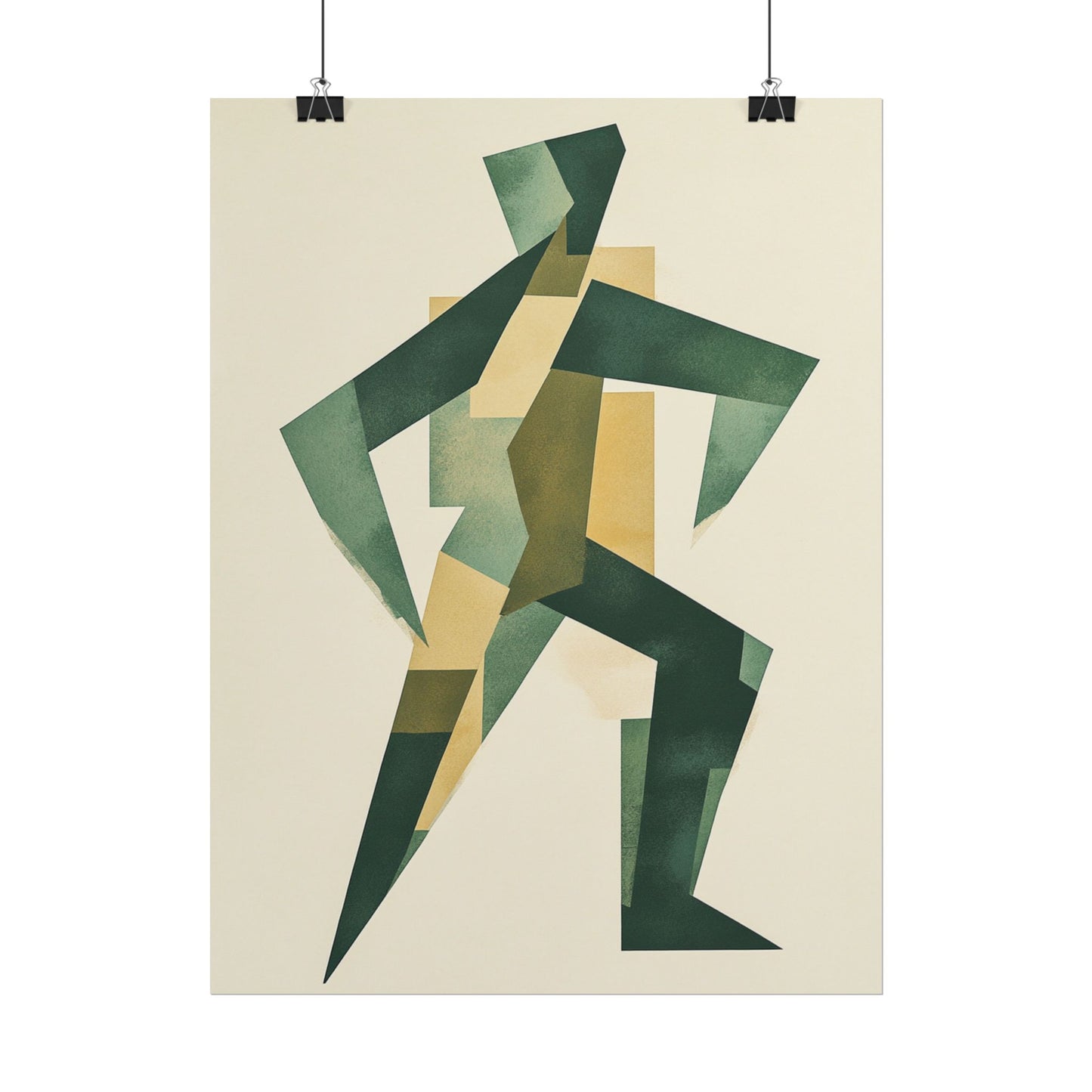 Dynamic Motion - Geometric Abstract Art Print