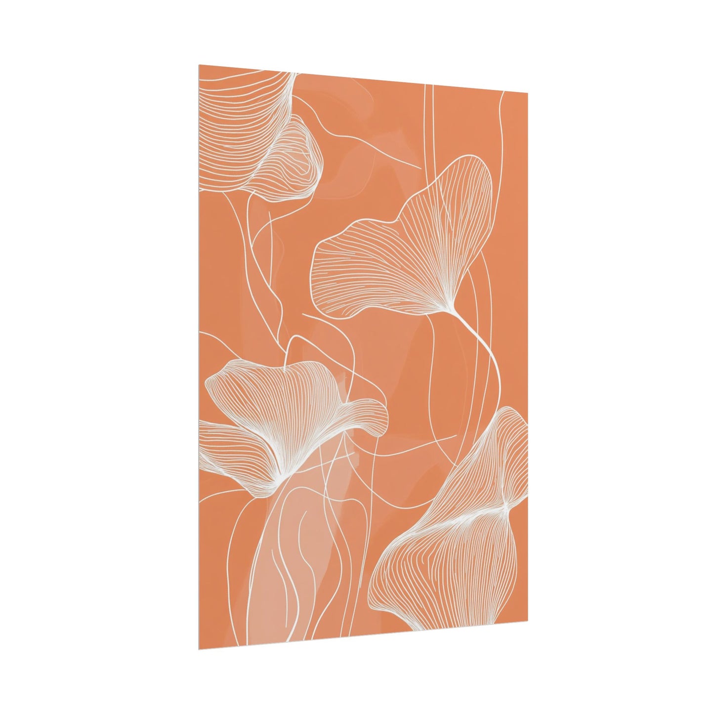 Serene Petals - Modern Abstract Art Print