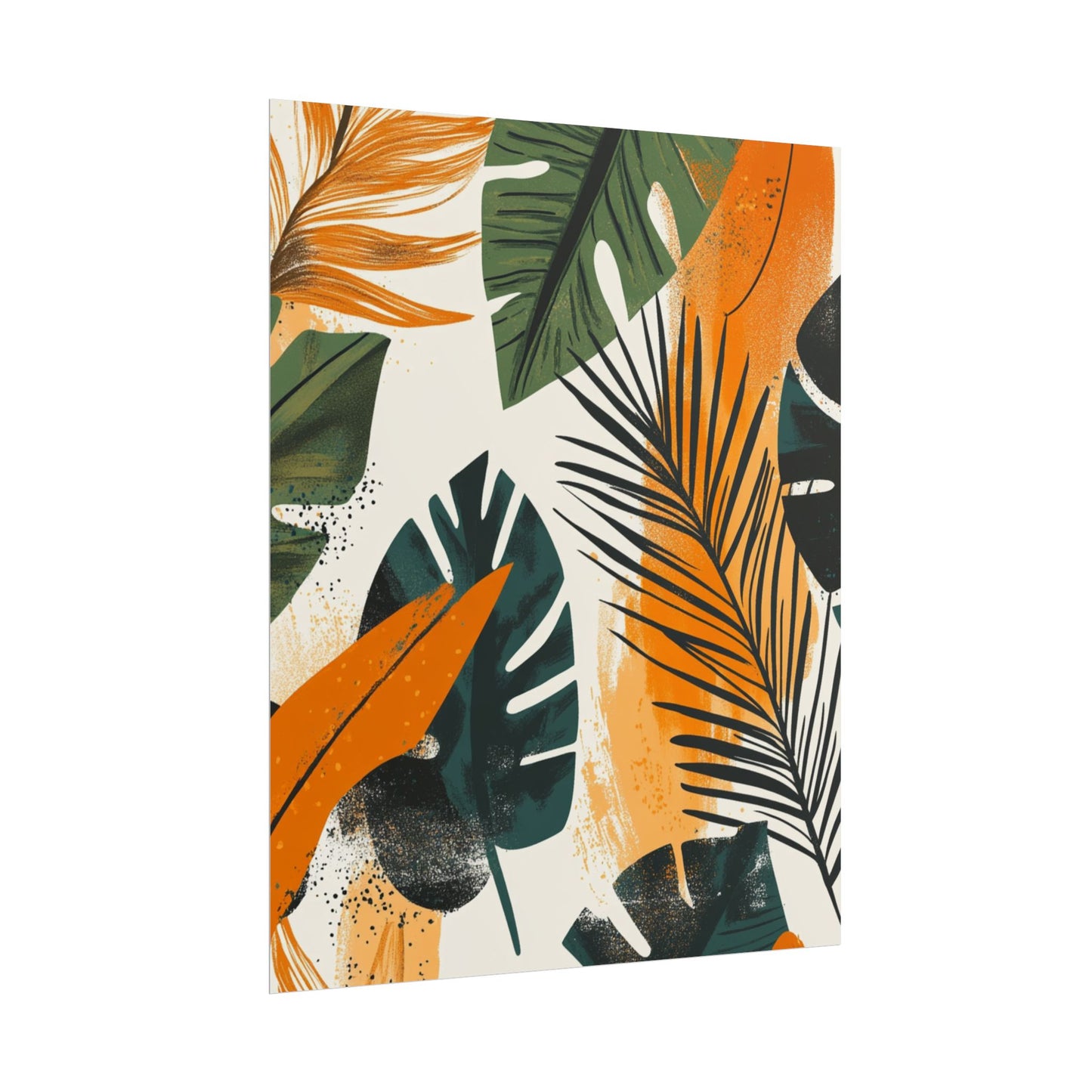 Tropical Fusion - Abstract Botanical Art Print