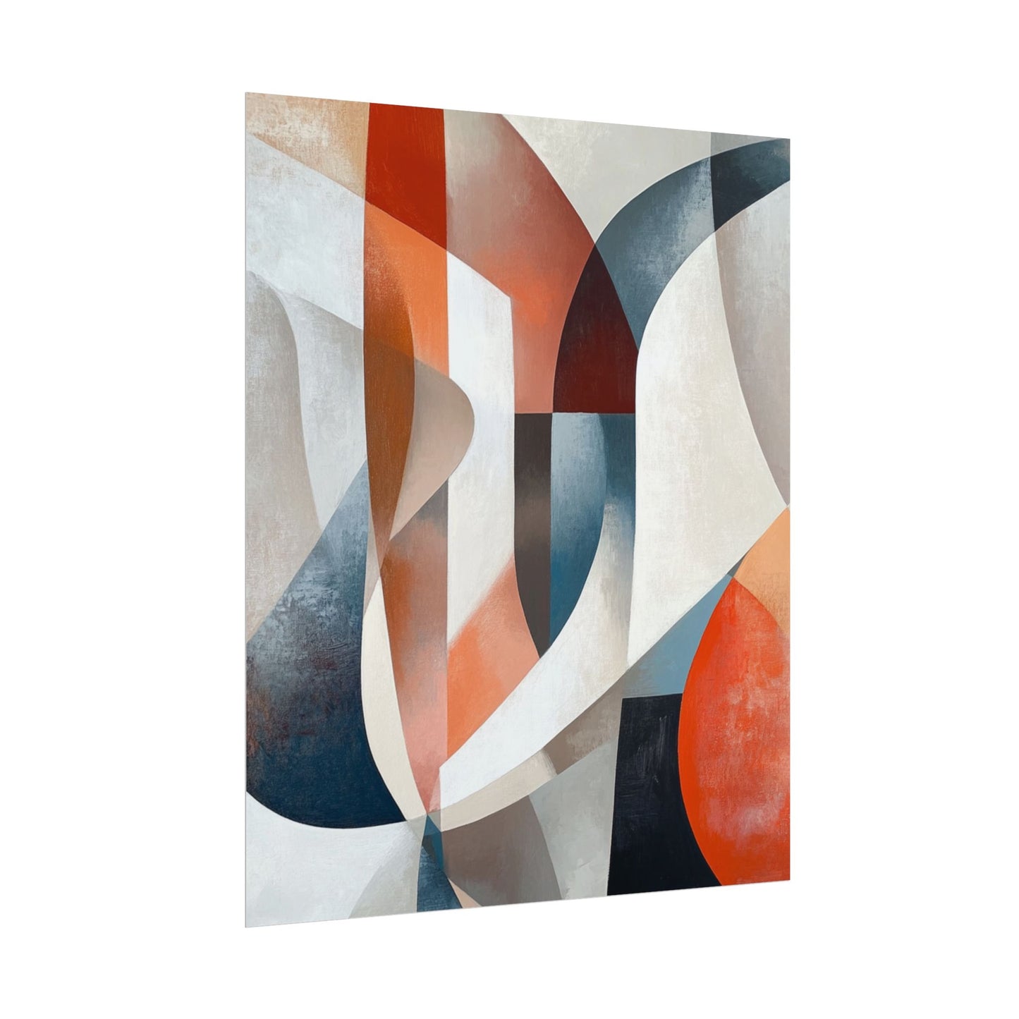 Geometric Harmony - Abstract Art Print