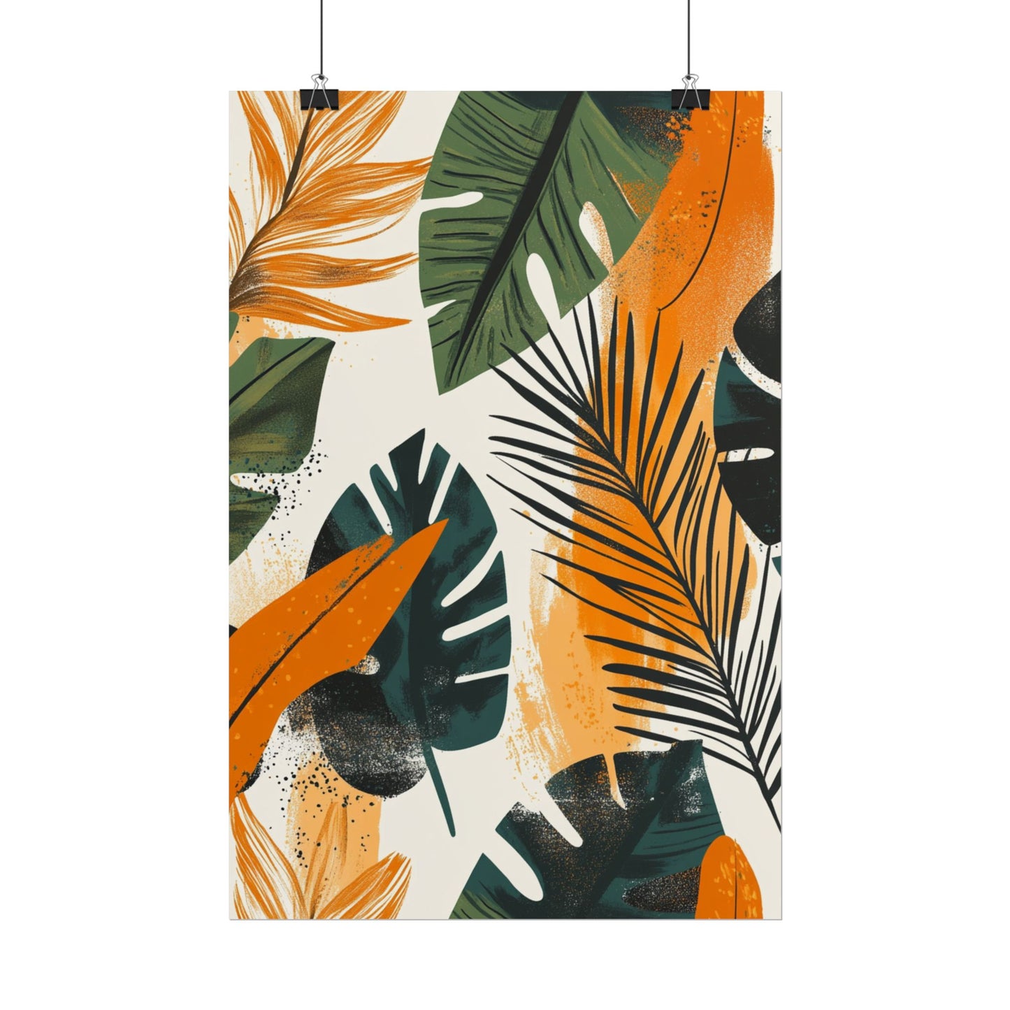 Tropical Fusion - Abstract Botanical Art Print