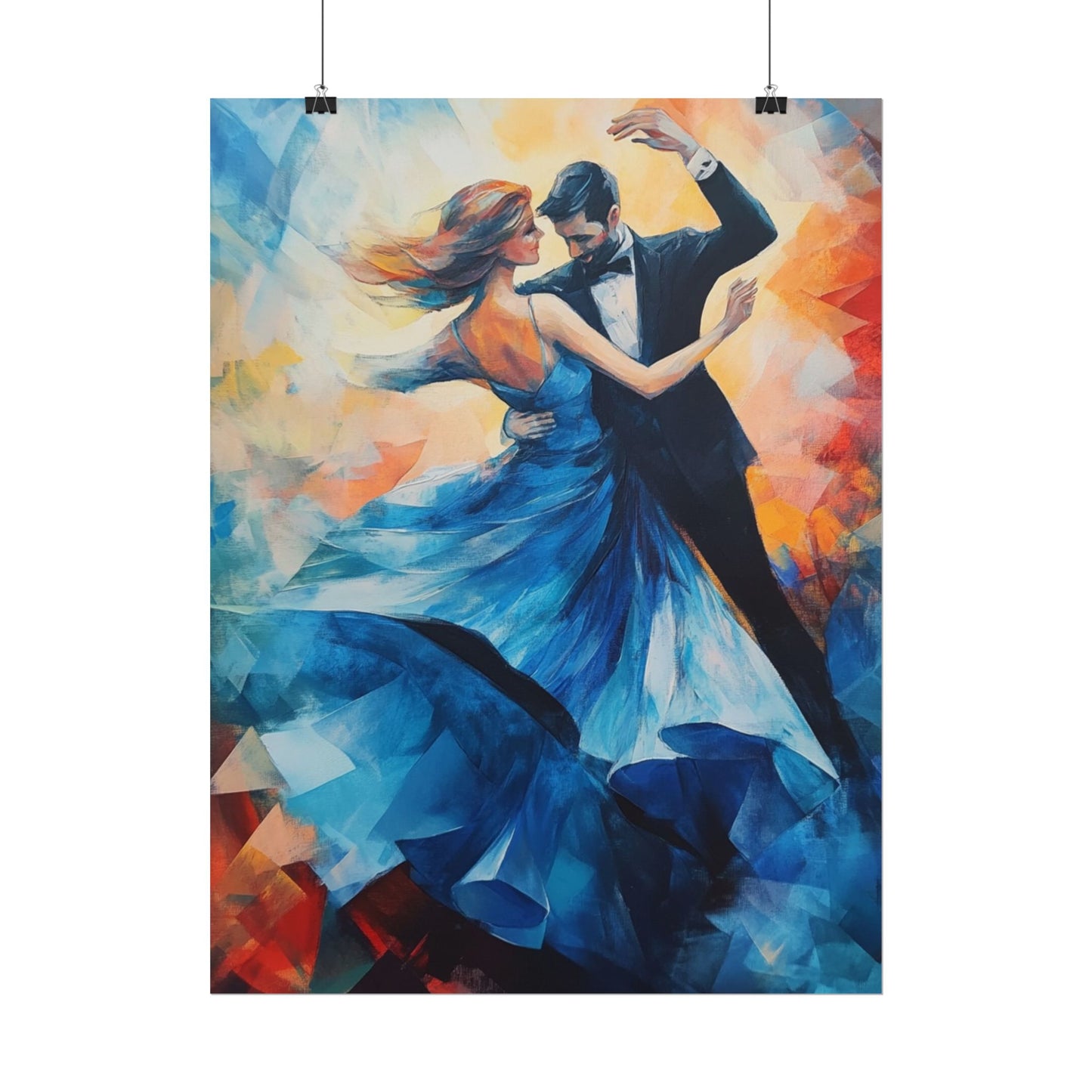 Enchanted Waltz - Abstract Dance Art Print