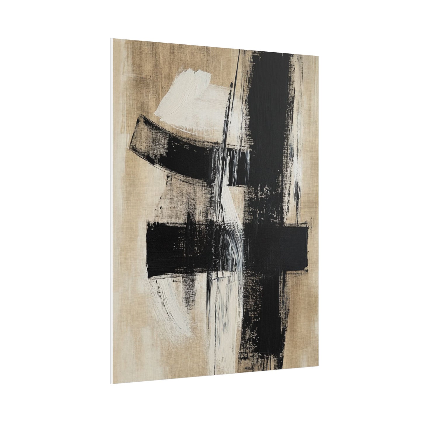 Muted Elegance - Minimalist Abstract Art Print