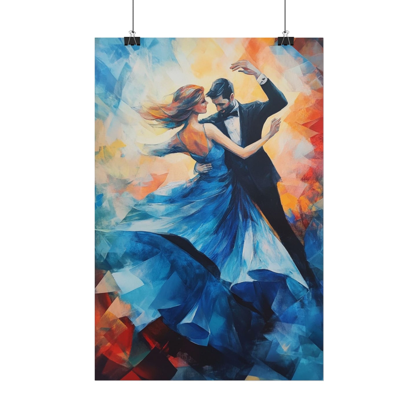 Enchanted Waltz - Abstract Dance Art Print