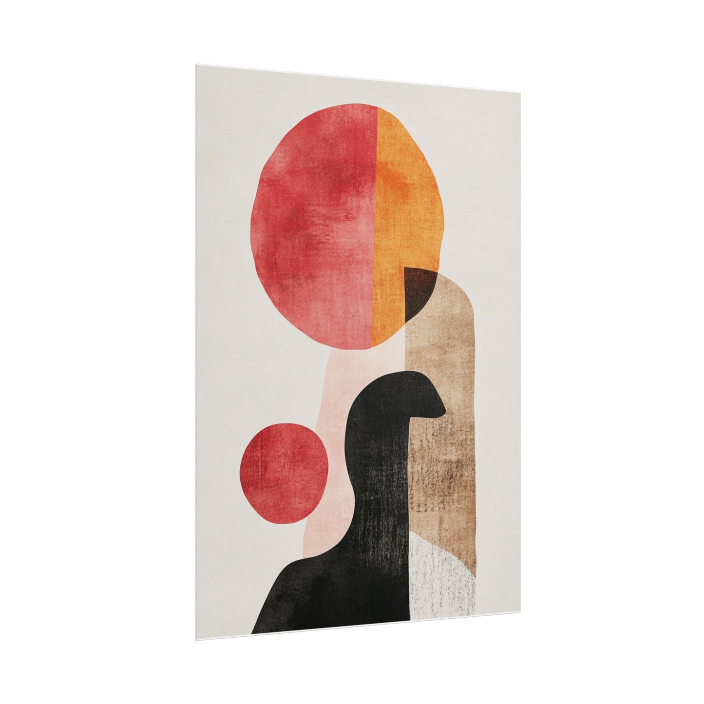 Harmony in Form - Abstract Geometric Art Print