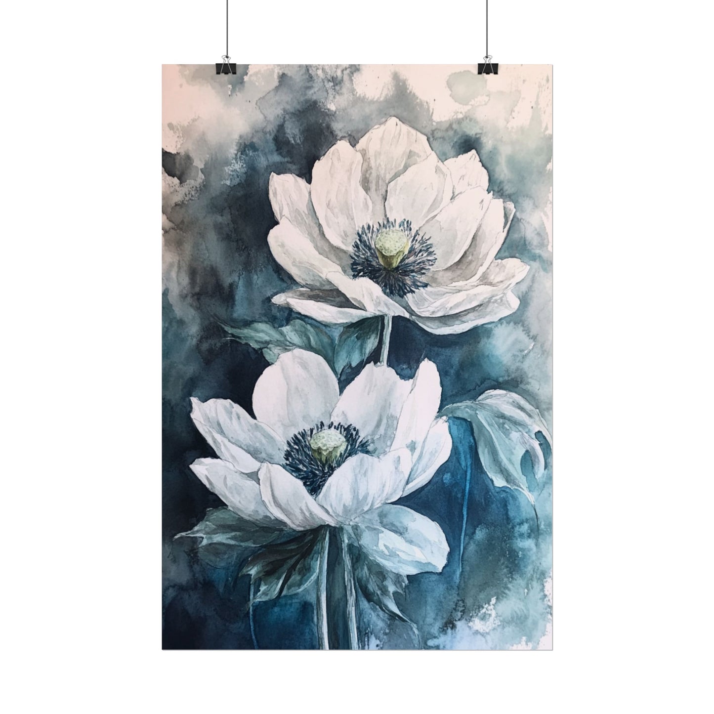 Ethereal Blooms - Abstract Floral Art in Soft Tones