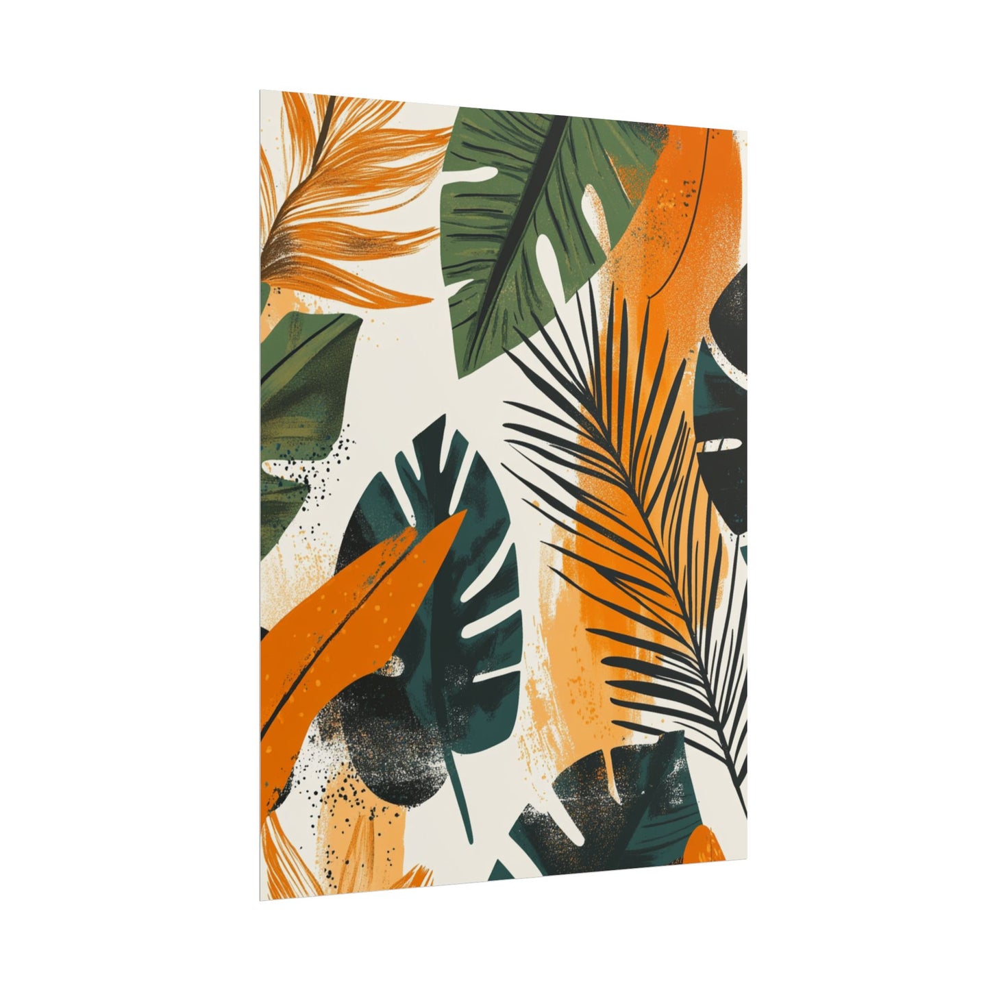 Tropical Fusion - Abstract Botanical Art Print