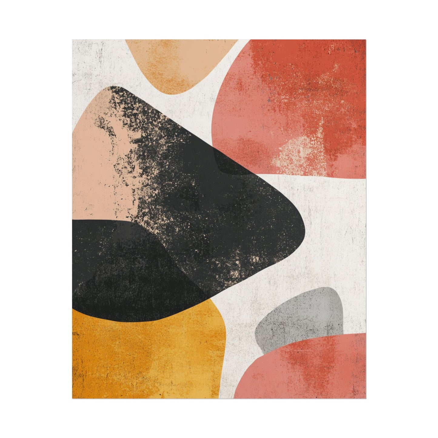 Organic Shapes - Contemporary Abstract Art Print