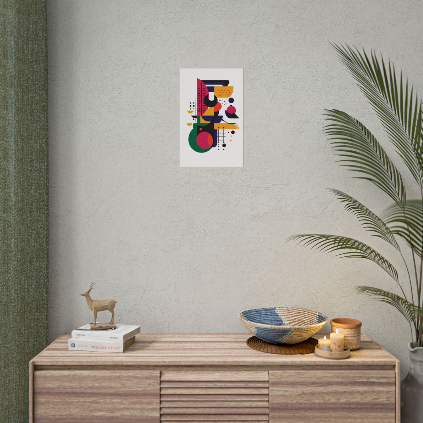 Modern Vibes - Geometric Abstract Art Print