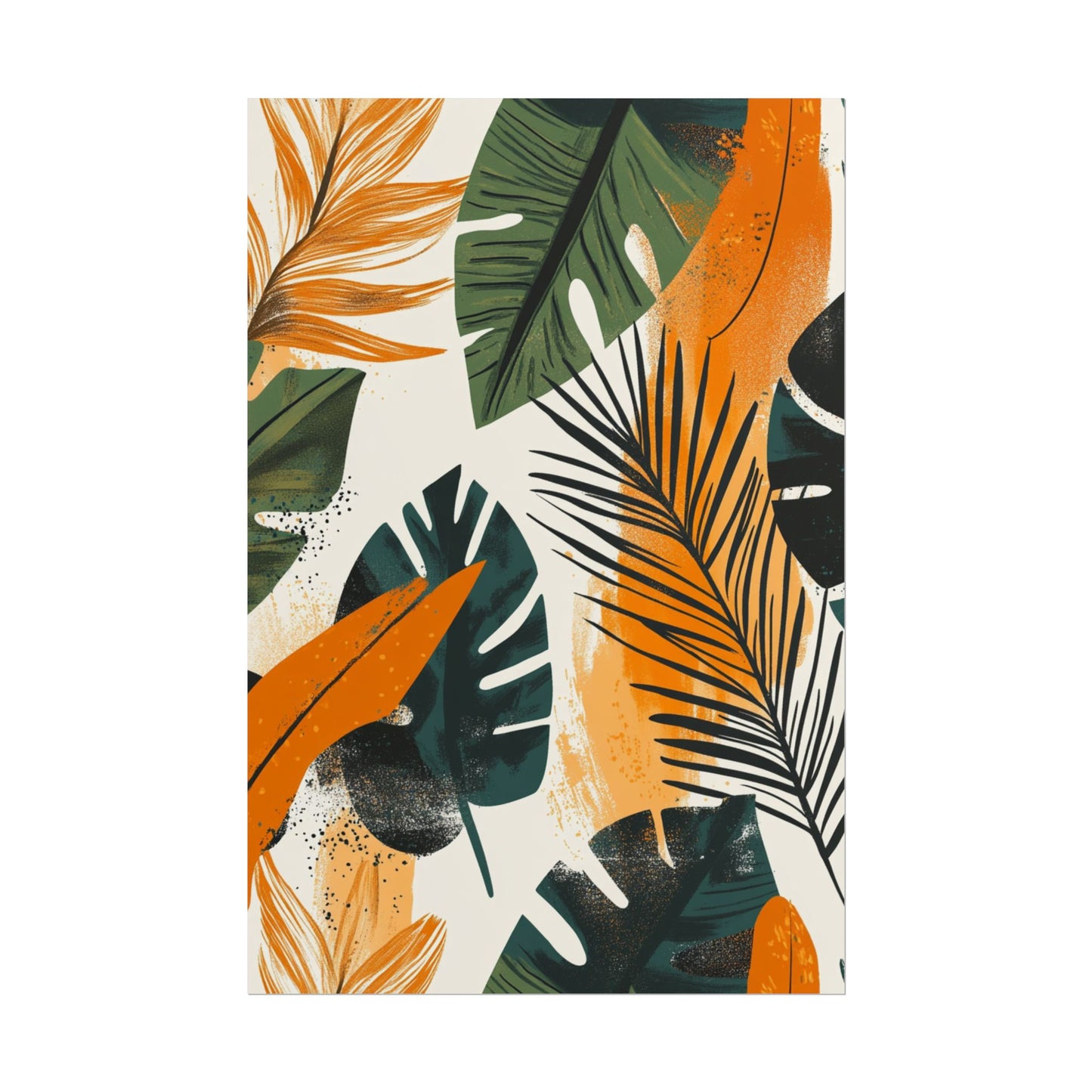 Tropical Fusion - Abstract Botanical Art Print